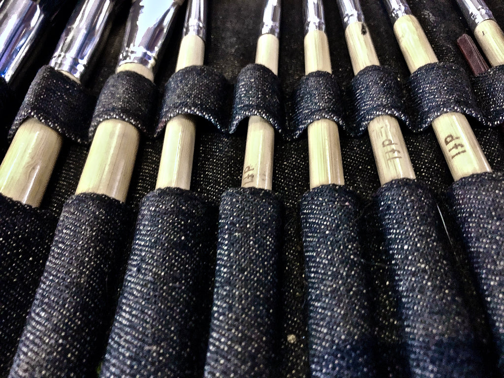 d f l  Pro Makeup Brush Set ( 15 ct )