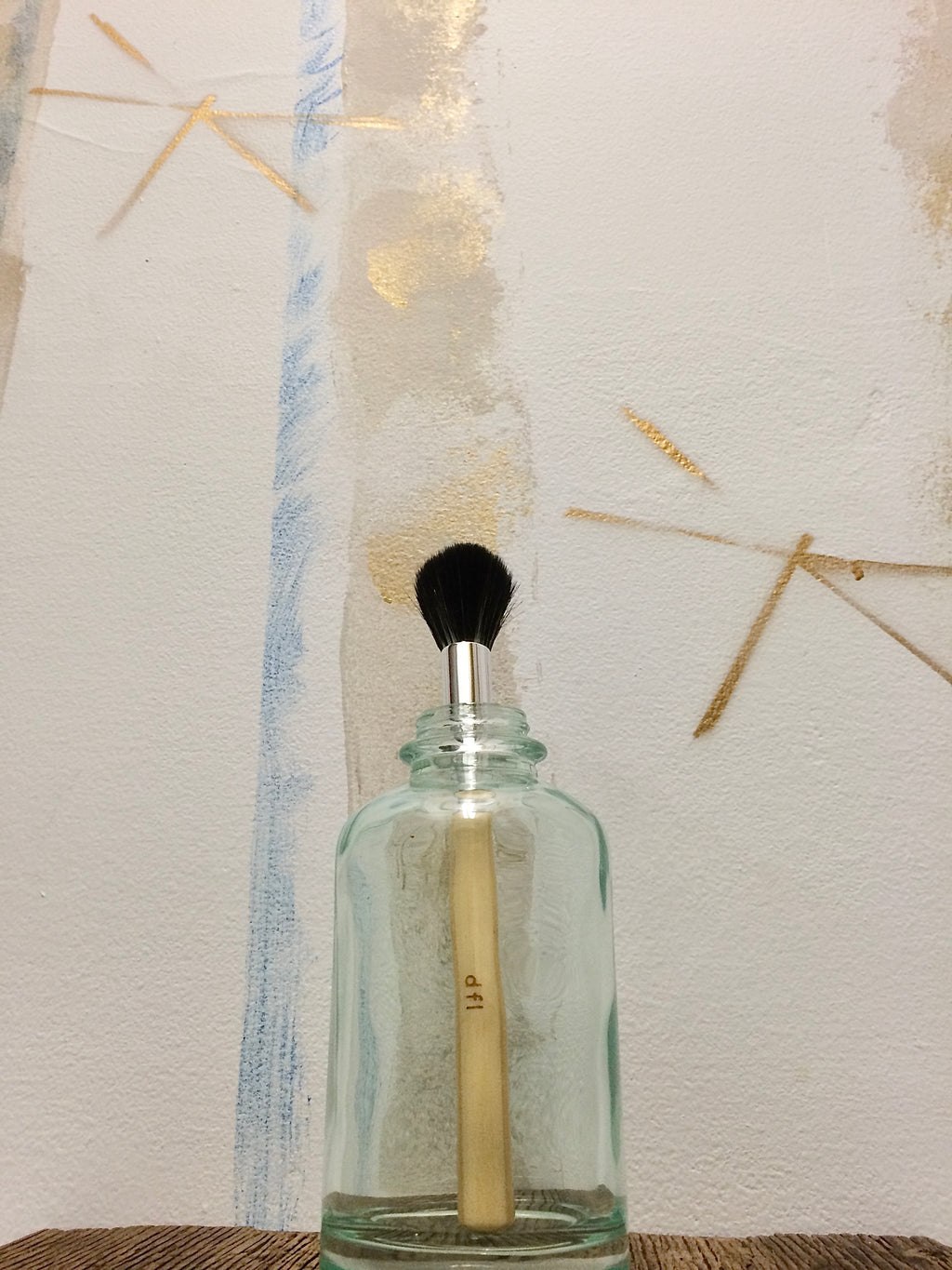 d f l  Pro Makeup Brush Set ( 15 ct )